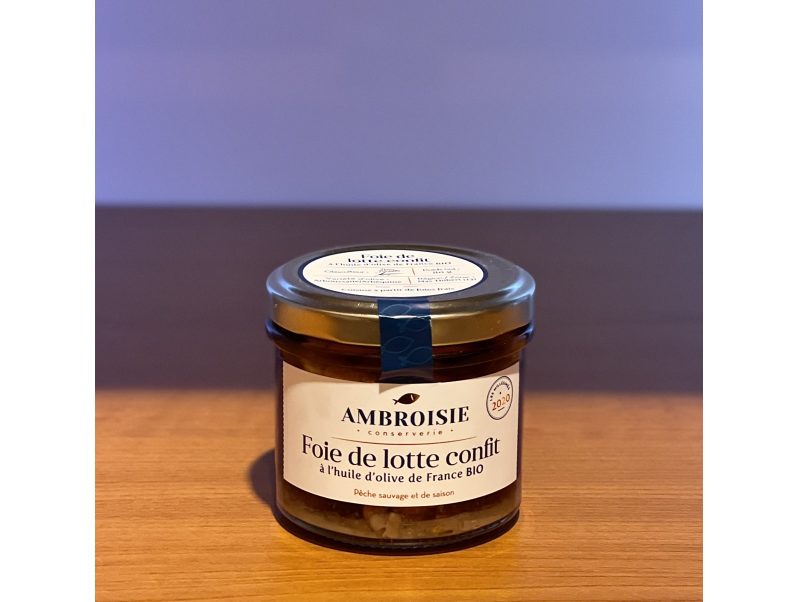 Foie de lotte confit 