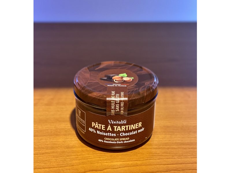 Pâte à tartiner - noisettes et chocolat noir - Sans Gluten